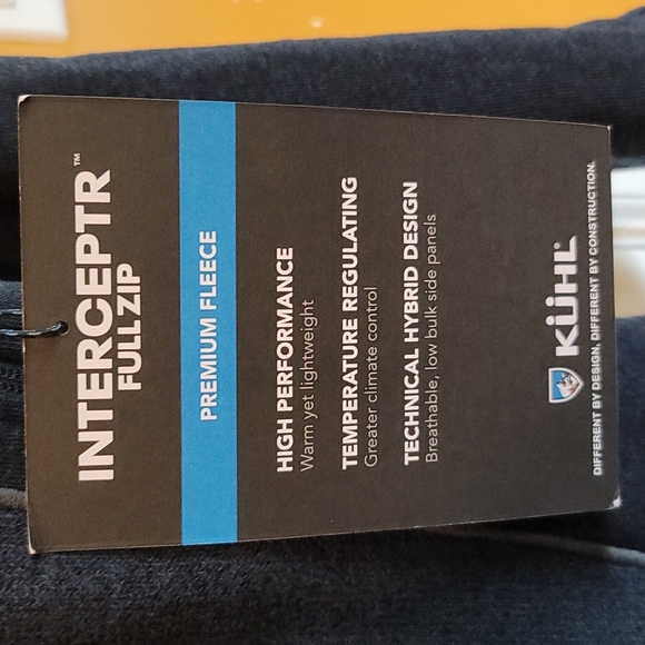 Interceptr mens full zip Kuhl fleece - Picture 8 of 8